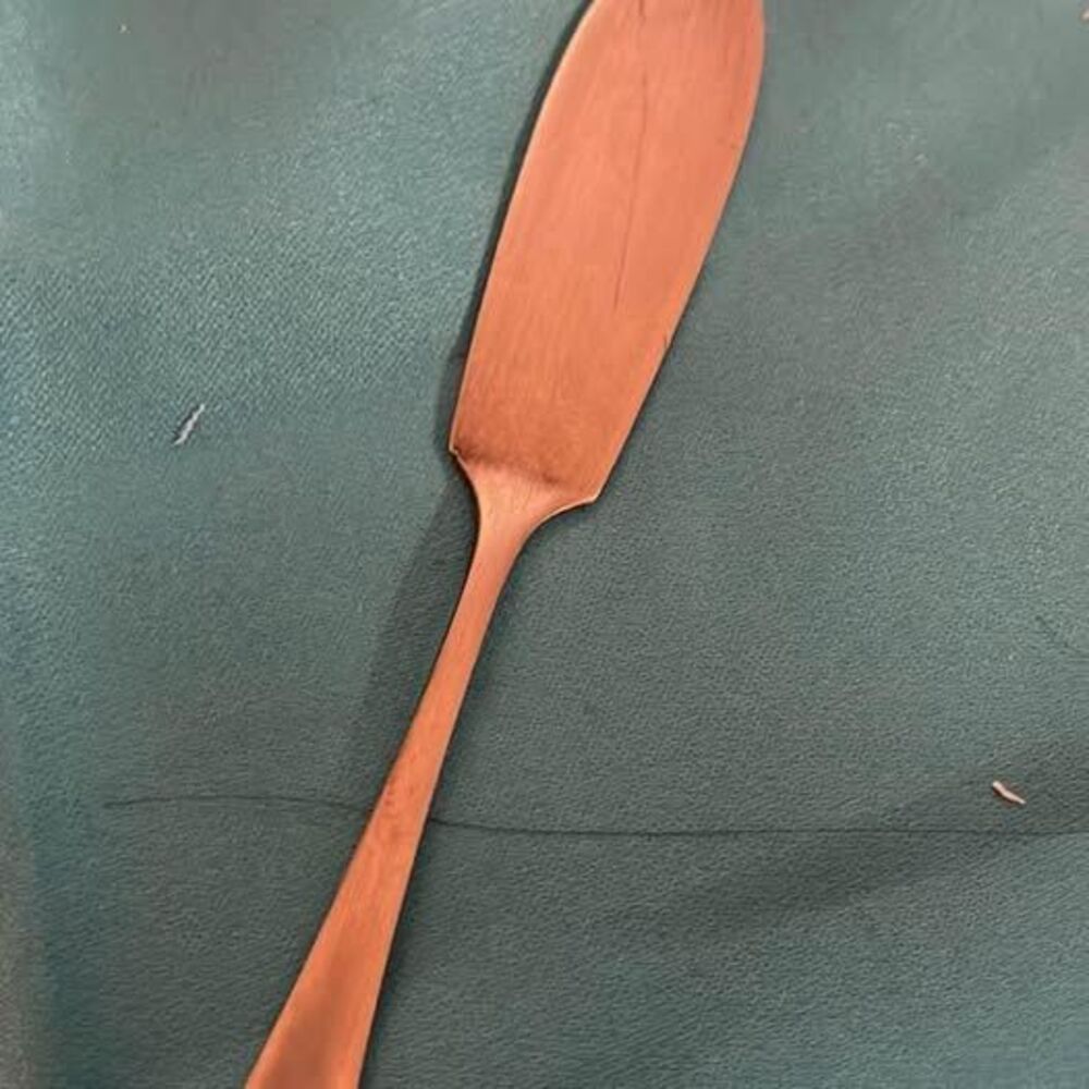 ENJ Leek LTD Celtic EPNS child’s Butter Knife - Made In England-used Good